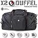 Mission Darkness X2 Faraday Duffel Bag + Detachable MOLLE Faraday Pouch (Gen 2) // Military-Grade RF Shielding for Large Electronics & Mobile Devices // Digital Forensics Signal Isolation Data Privacy