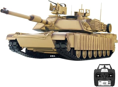 Rc Military Vehicles, Rc Tanks for Adults, 1/16 2.4G RC USA M1A2 SEP V2 Main Battle Tank Simulation Military Vehicle Basic Version M1211