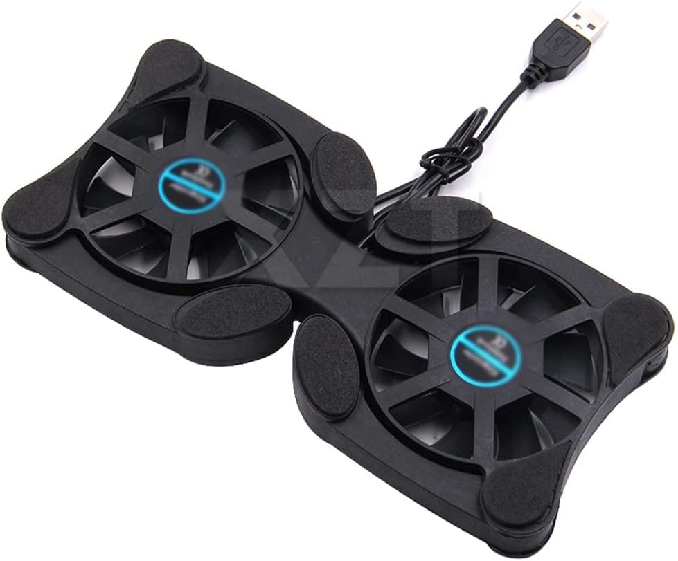 Foldable Laptop Cooling Pad with Fan Mini for 7-15 Inch Laptops