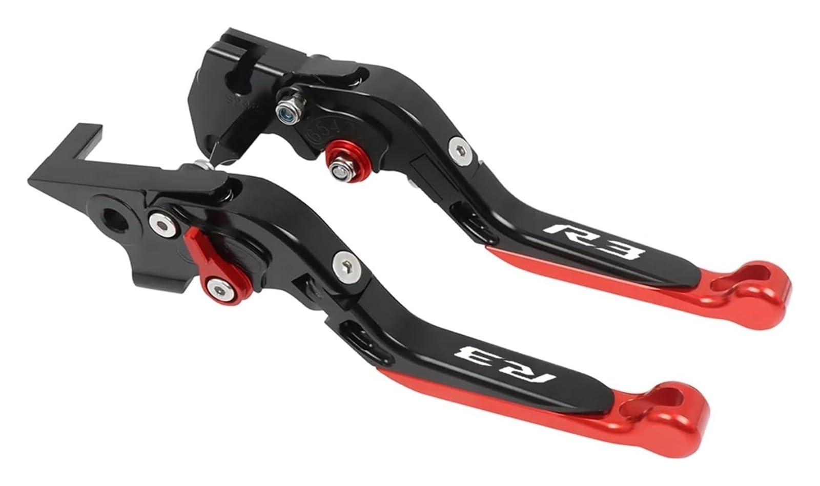 ASDGHJF for Yamaha YZF R3 YZFR3 2015-2022 Motorcycle CNC Adjustable Folding Brake Clutch Levers Handle