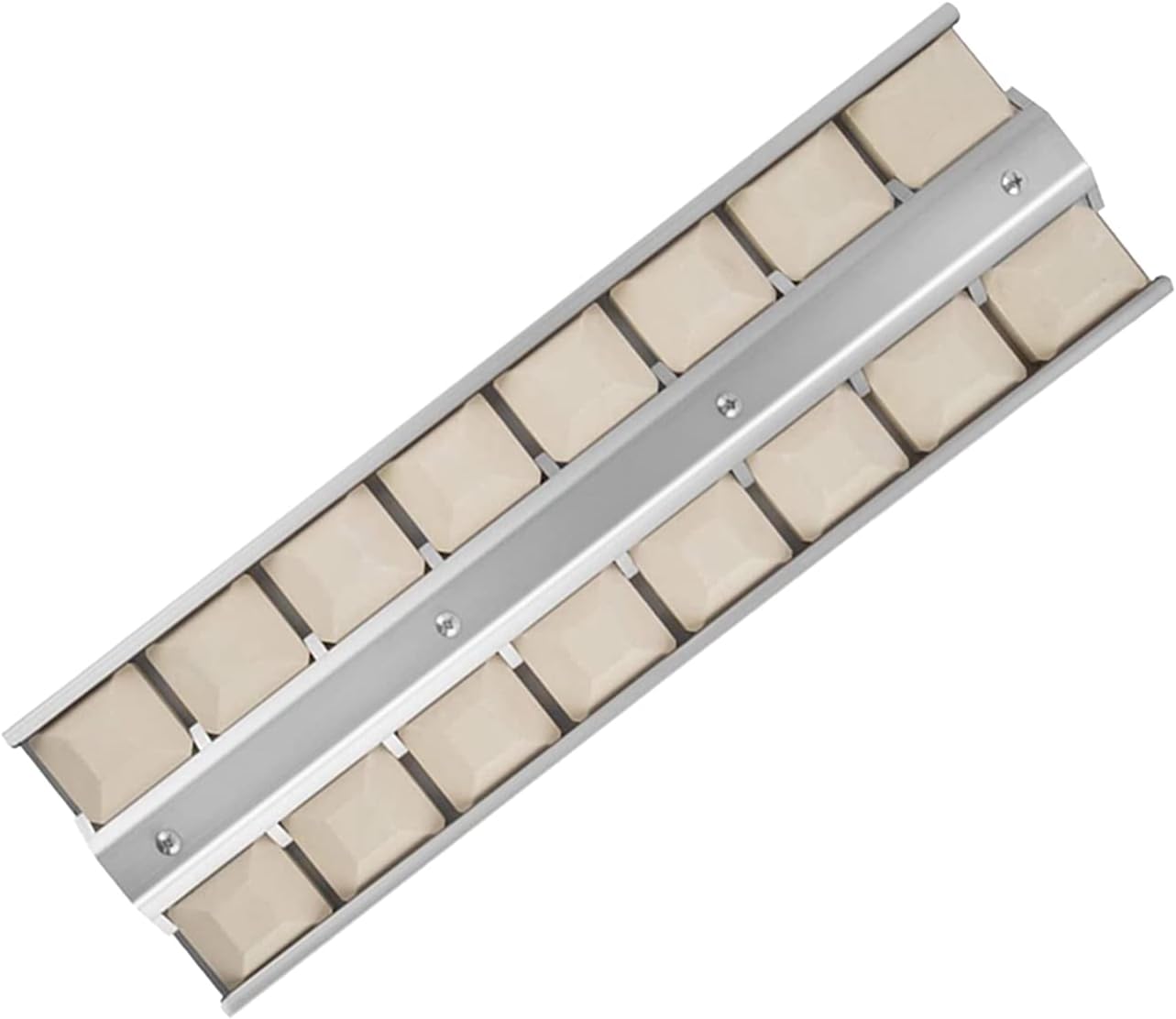 Grill Briquette Tray Heat Plate Shield 18" X 5 1/2" Gas Grill Rocks BBQ Replacement Parts for Viking VGBQ33002RENS VGBQ53024, Viking OEM Part 032370-000 Ceramic Briquettes Heat Deflector