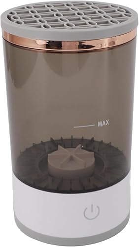 TOPINCN Máquina secadora eléctrica de brochas de maquillaje, 7000 rpm, carga USB, portátil, automática, para cosméticos, cepillo de maquillaje,