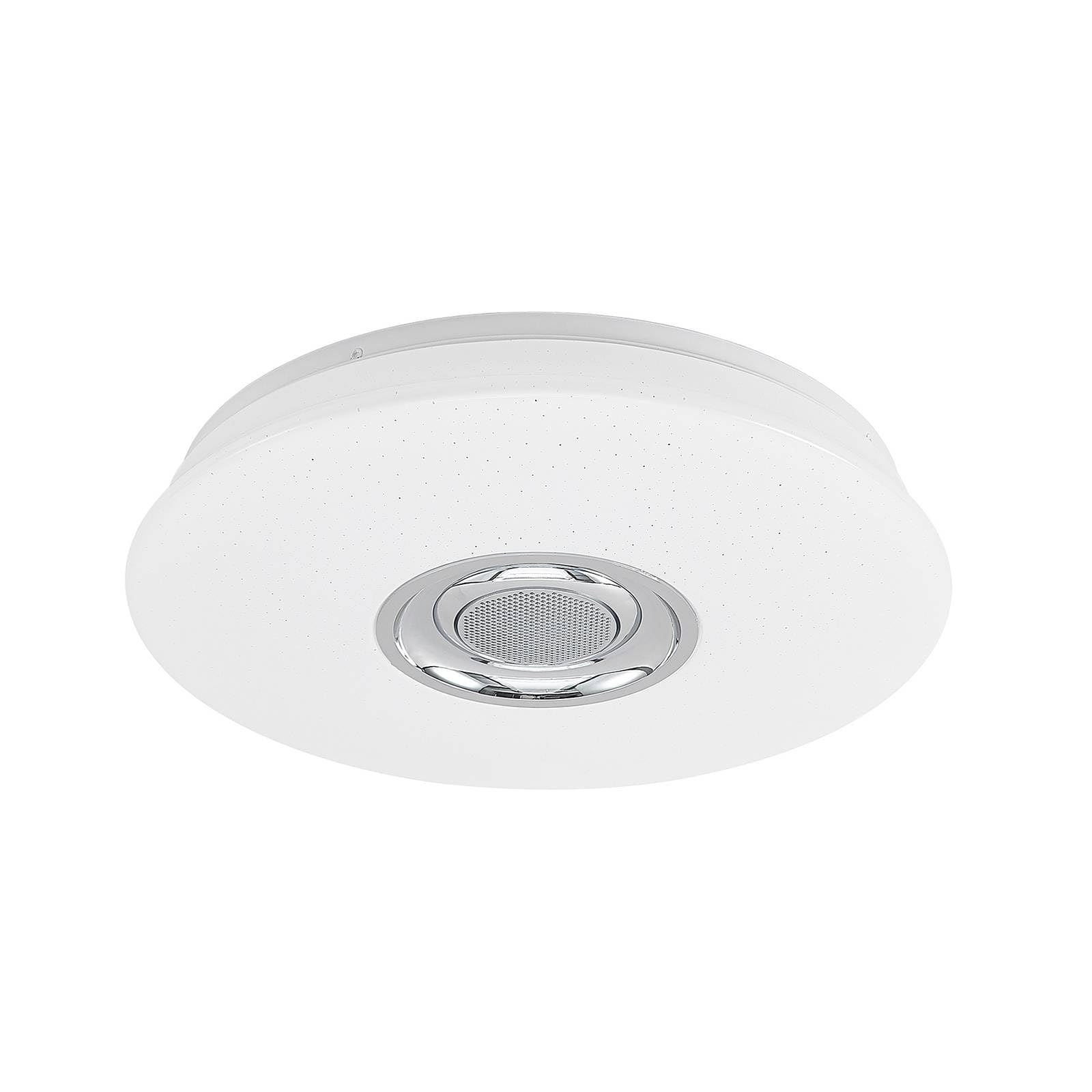 Lindby Opaline Led Ceiling Light Elpida Dimmable (Modern) In White For E.g. Living Room & Dining (1 Light Source,) From Ceiling Lamp,
