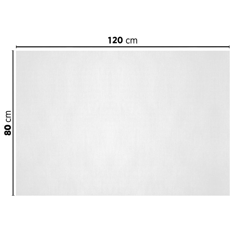 García de Pou 195.89 - Mantelines cortados y plegados M, 50 G/M2, 80 x 120 cm, 200 unidades, Blanco