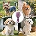 MAEELOU Gentle Cloud Air Cushion Brush Small Dogs Grooming with Gift Box, Fit for Yorkie, Shih Tzu, Pomeranian, Maltipoo, Maltese, Toy poodle, Puppy Essentials (Purple)