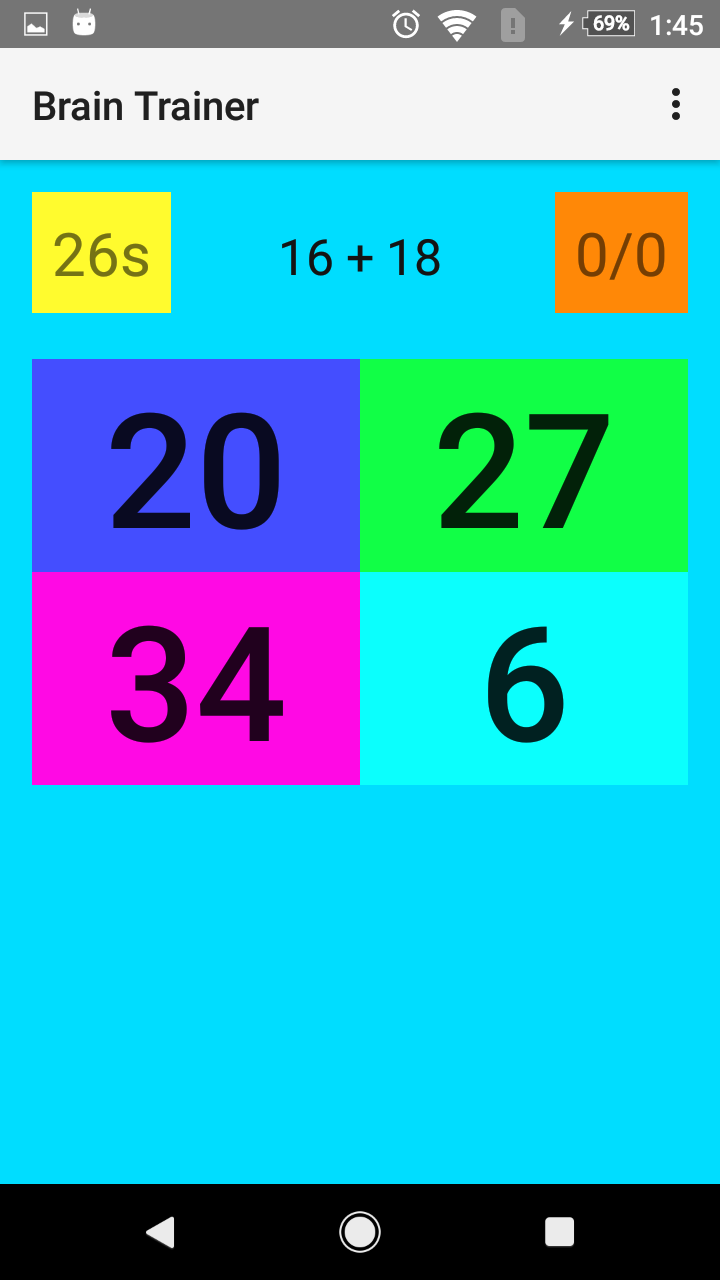 The Brain Trainer - App on Amazon Appstore