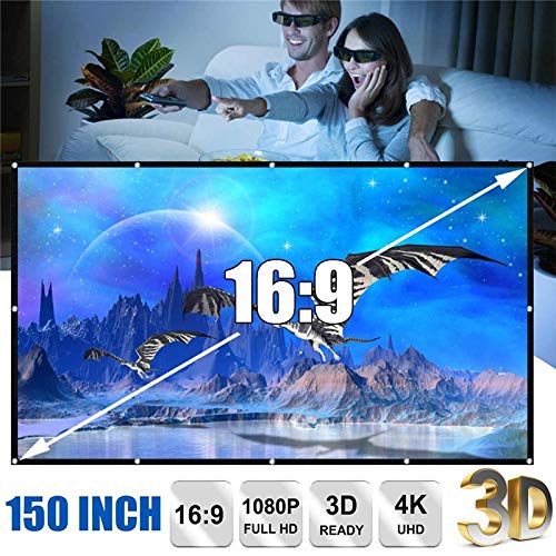 Pantalla Proyector Plegable 100 pulgadas 16:9 miniatura 3
