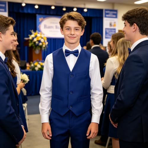 Image of Kids Vest for Boys Formal Suit Vests