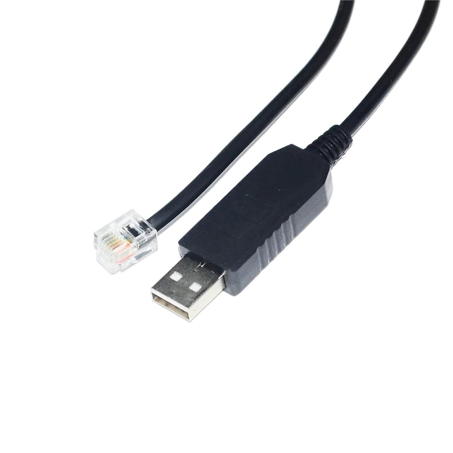 Gemini-1 Gemini-2 RS232 Serial Communication Cable with CHIP USB to RJ22 4P4C RG12 6C6P to PC KABLE(1.8m,USB to RG12 6P6C)