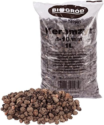 Browin 749901 Leca, Clay Pebbles 4-10 mm , 1l