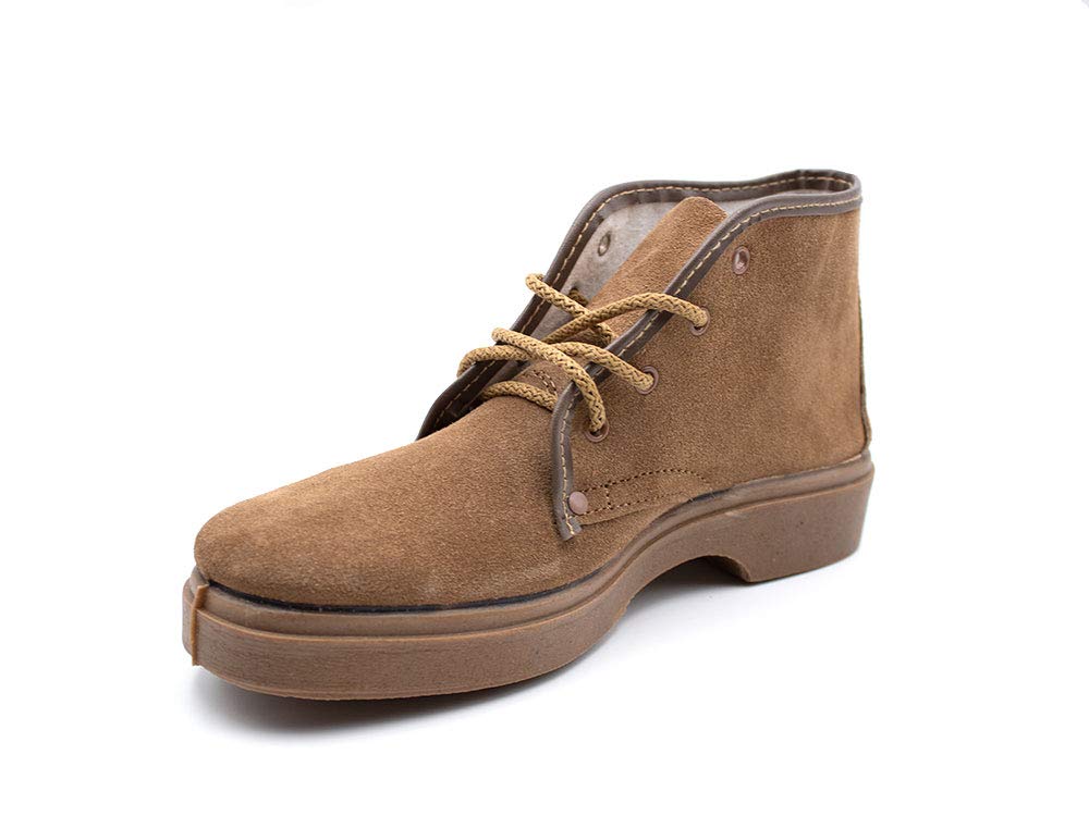 SEGARRA - Botas de campo con cordones y suela de goma,tallas grandes,piel, para: Hombre
