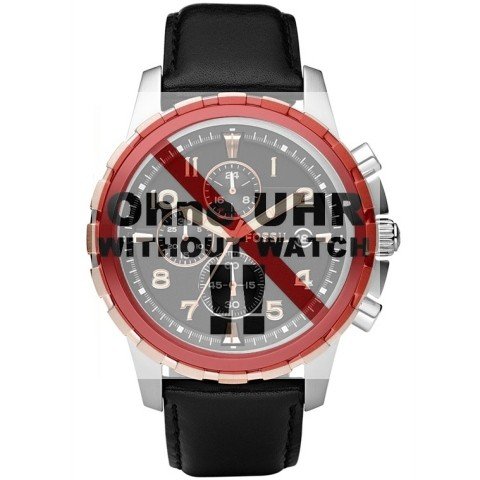 Fossil Correa para reloj LB-FS4545 Original FS 4545 de piel, 20 mm