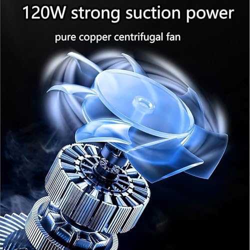 Professional Dust Collector Vacuum Cleaner for Desktop Grinding & Polishing, Removable Filter, Adjustable Speed, for Carving & Lab Use