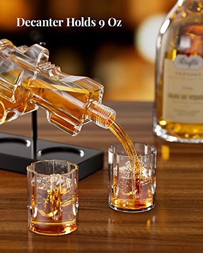 Gifts-for-Men-Dad-Kollea-9-Oz-Whiskey-Decanter-Set-with-2-Oz-Glasses-Unique-Dad-Christmas-Birthday-Gift-Ideas-from-Daughter-Son-Funny-Housewarming-Present-Cool-Liquor-Dispenser-for-Home-Bar