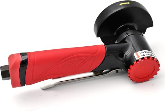 3inch Air Cut Off Tool,Angle Grinder Pneumatic Cutting Machine,for Cutting Steel Rods, Metal Plate, Fiberglass, Composite Materials, Angle Iron