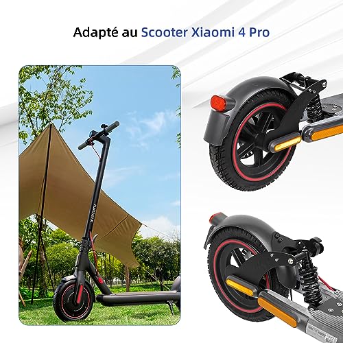 Suspensión trasera ulip para Xiaomi 4 Pro con guardabarros y luz 2