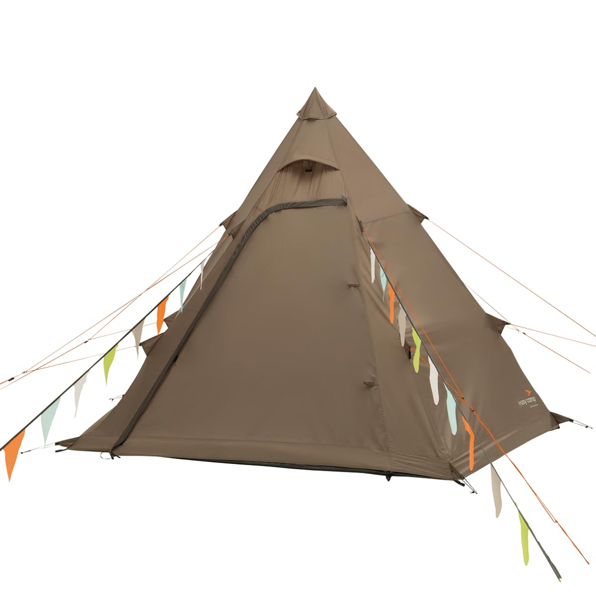 Easy Camp Otra Tenda Tippata per 4 Persone, 300 x 275 cm, Marrone