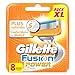 Gillette Fusion Power Lames de Rasoir pour Homme 8 Recharges