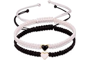 Magnetic Couples Bracelets: His and Her Hearts Entwined