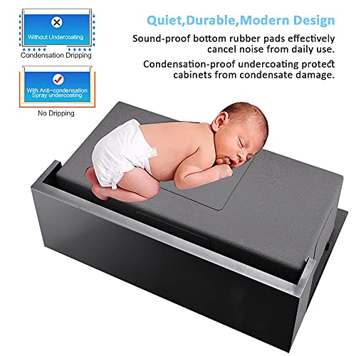 33 Inch Drop In Farmhouse Kitchen Sink-Bokaiya 33 X 22 Inch Black Farmhouse Apron Front Sink Topmount Workstation Sink 16 Guage Matte Black Stainless Steel Single Bowl Farm Sink #TOP6