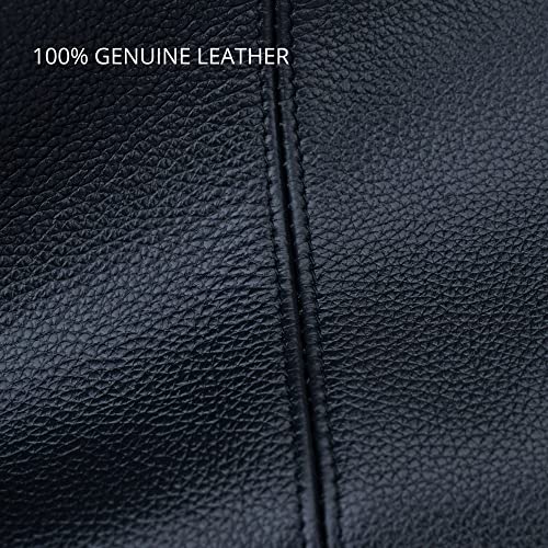 bveyzi genuine leather wristlet purses for women envelope clutch wallet small crossbody bags for dressy evening