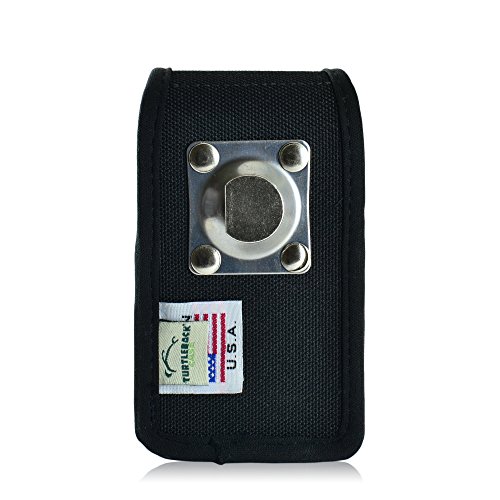 Turtleback Belt Clip Holster Case Fits Samsung Convoy 3 U680, Nylon Vertical Heavy Duty Black Nylon Pouch, Made In Usa #TOP2