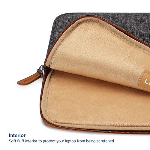 Lonmen 10.1 Inch Laptop Sleeve Case Water-Resistant Tablet Protective Carrying Handle Bag For 10.5" Ipad Pro/9.7" Ipad Air 2/10" Surface Go/Samsung Galaxy Tab S2 S3 S4/10.1"Lenovo Yoga Tab 3,Dark Grey #TOP3
