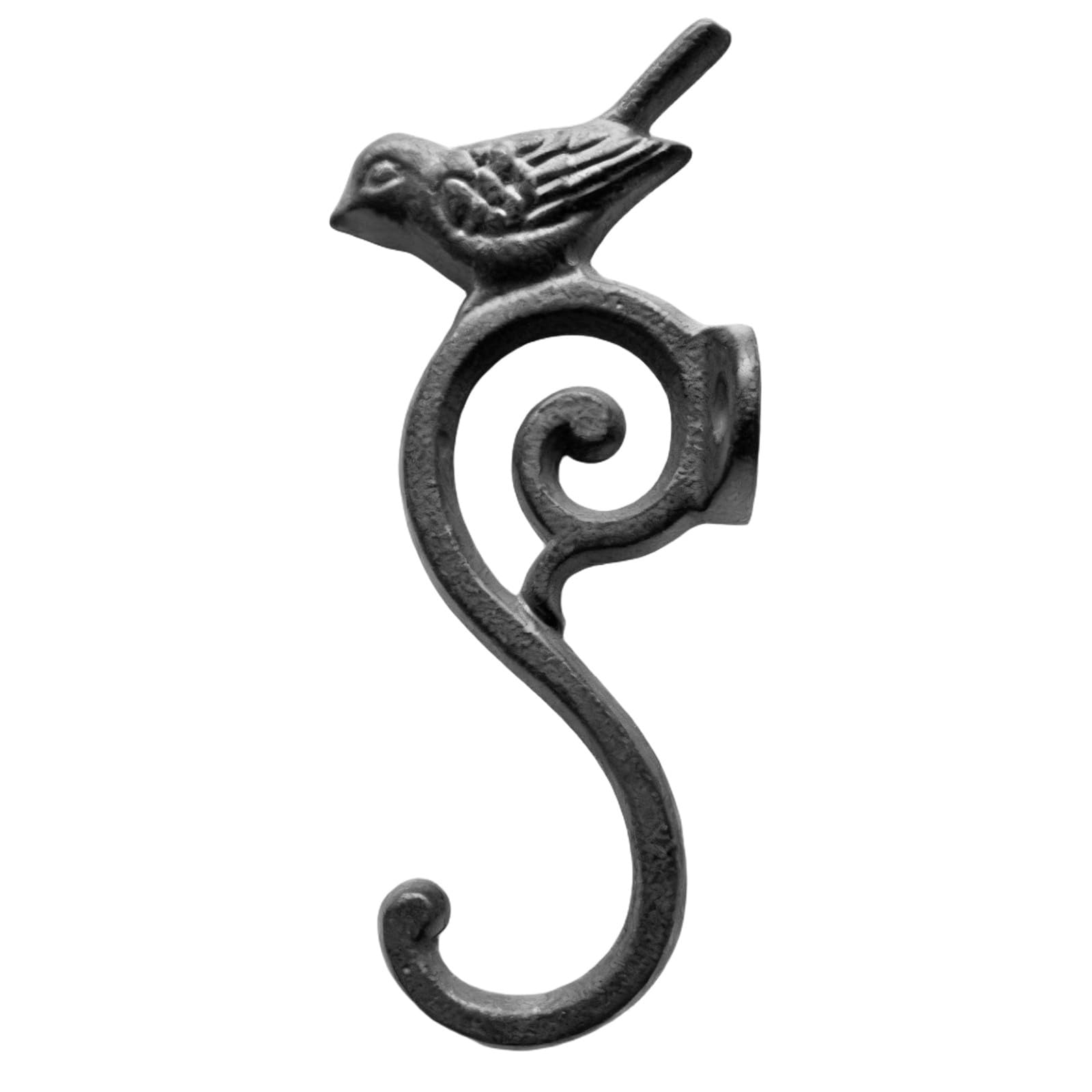 Toyvian Heavy Duty Bird Wall Hooks: Rustic Cast Iron Wall Hook, Antique Bird Coat Hanger for Entryway, Bedroom, Kitchen, Hats, Coats, Towels, 5. 74 X 2. 48 X 1. 88 Inches