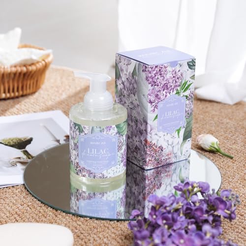 Image of ROMIIE ZOI Foaming Hand Soap, Lilac, 500ml / 16.8fl.oz | With Gift Box, Gentle cleansing, nourishes skin without drying