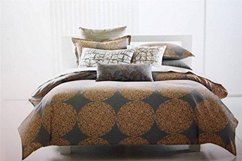 Bar lll Graffiti Dot King Comforter Cover Grey/Multi