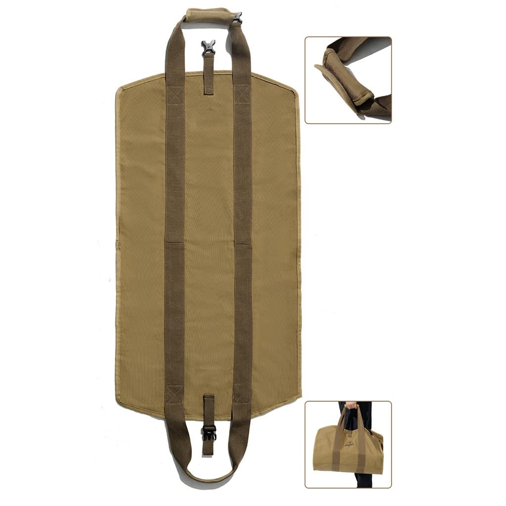 Attrezzatura da Campeggio all'aperto Borsa Portatile for Legna da ardere Borsa Multiuso Borsa for la conservazione della Tela di Grande capacità