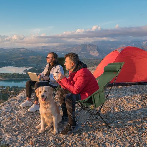 TOBTOS Portable High Back Camping Chair の商品画像 1