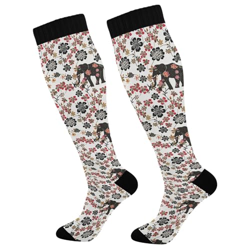 Calcetines de sóftbol para mujeres y hombres, calcetines de compresión hasta la rodilla, para deportes, correr, senderismo, fitness, uso casual en casa, multicolor04, talla única