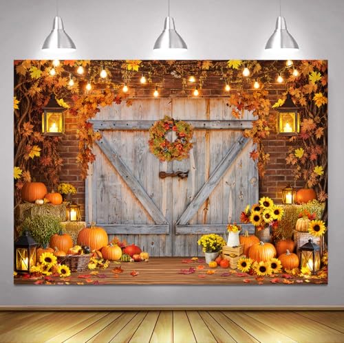 Bannière Thanksgiving de grand format pour décoration de fête en famille