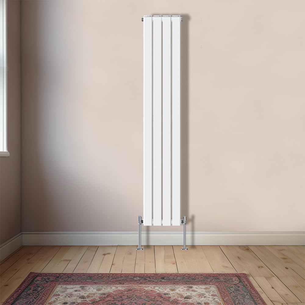 NRG Vertical 1800x272mm Double Flat Panel Designer Radiator Perfect for Kitchen, Bathroom, Living Room — image 1