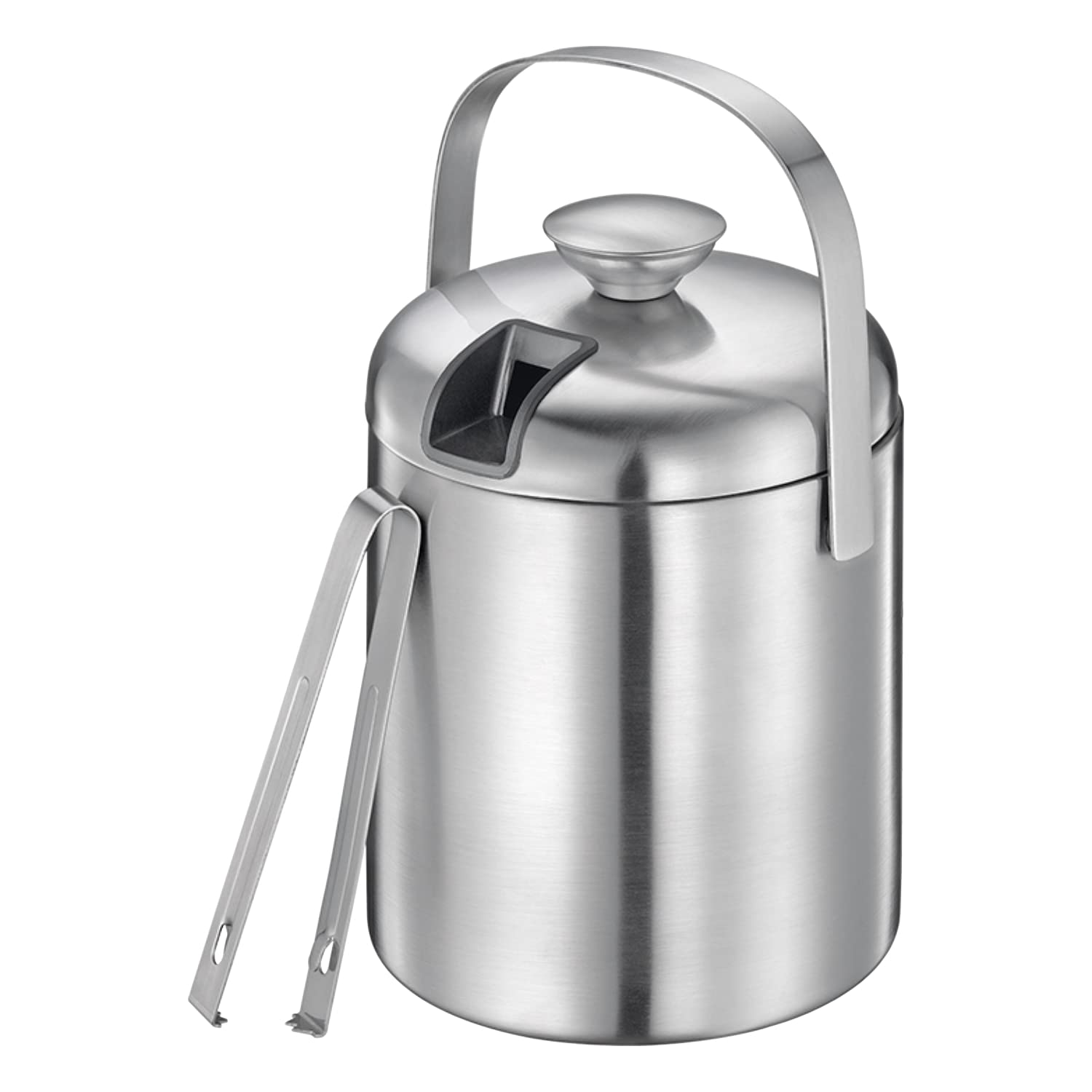 Cilio Freddo - Cubo de hielo doble pared con colador y pinza