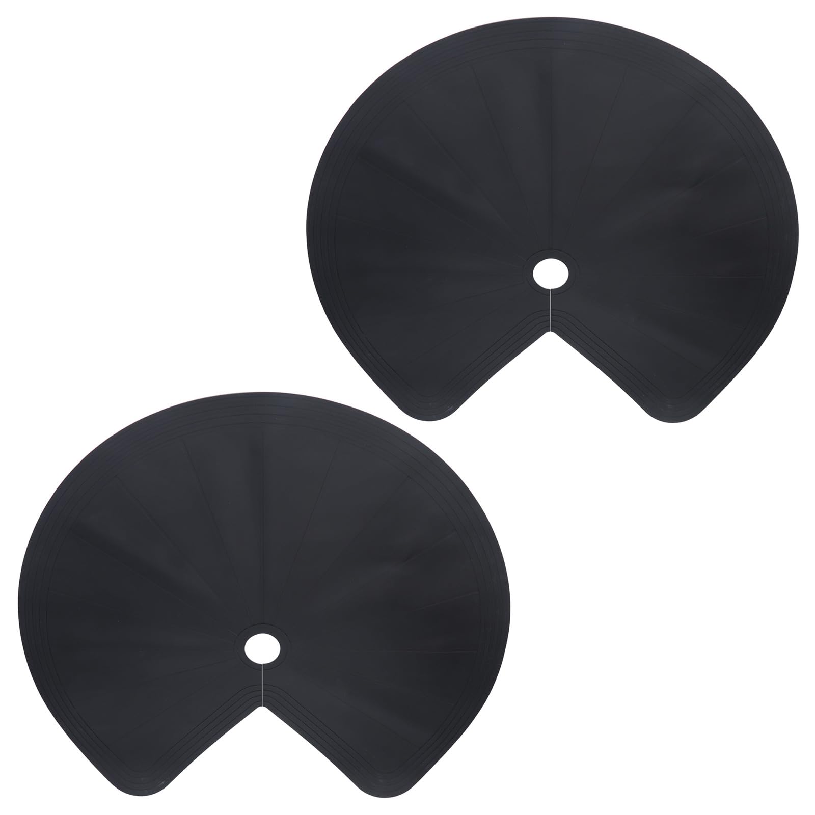 Base in Silicone Resistente alle Buone Temperature per scaffali stoccaggio o Blocchi Ripiani angolati Perdite liquidi e segni Grasso La Copertura della Base Girevole in Silicone per i dai
