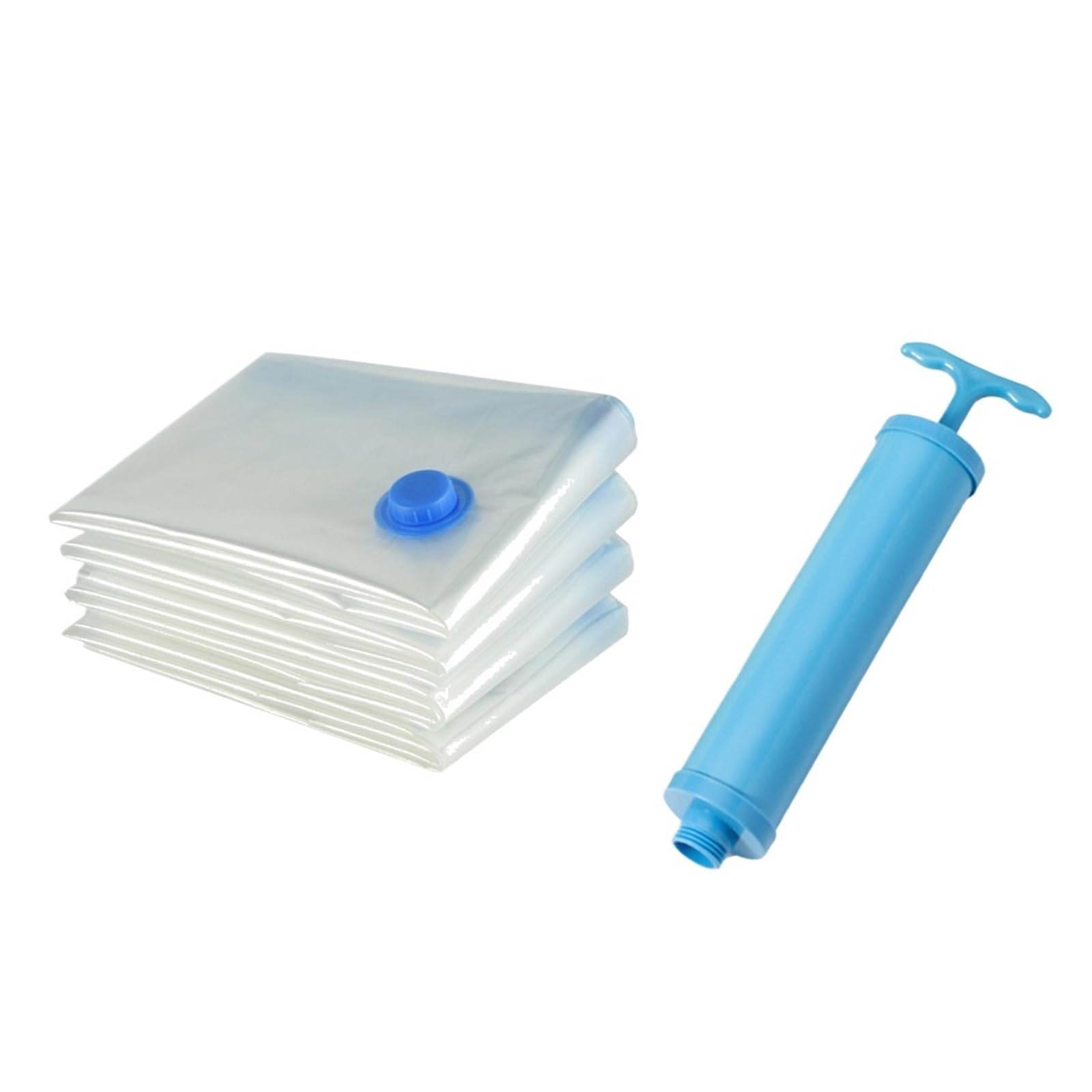 10pcs Vacuum Bag And Pump Cover For Clothes Storing Large Plastic Compression Empty Travel Accessories Storage Container For Travel(40 * 60cm)