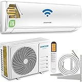 WEITERE DETAILS – 4in1 (Kühlen, Heizen, Entfeuchten, Ventilation), hochwertiger Titangold Wärmetauscher mit korrosionsbeständigem Material, vermindert Bildung von Schimmel und Bakterien, energiesparsam (EEK Kühlung: A++, Heizen: A+), LED-Display, Triple-HD-Filter, R32 Kühlmittel vorgefüllt, 3D-Luftverteilung, Auslegungslast 3,4 kW 4,0 SCOP (kühlen), 2,4 kW 6,1 SEER (heizen)