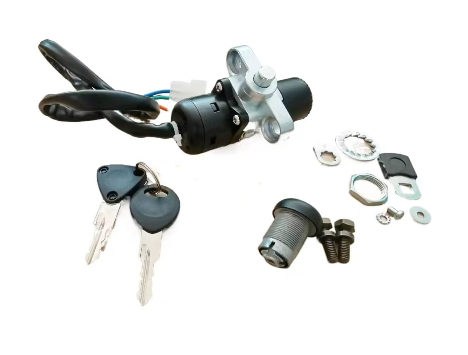 per DERBI per Senda 2003 per Beta RR50 per dal 2012 RICAMBI Moto Set BLOCCASTERZO Interruttore Principale Kit Blocco Interruttore Accensione Moto