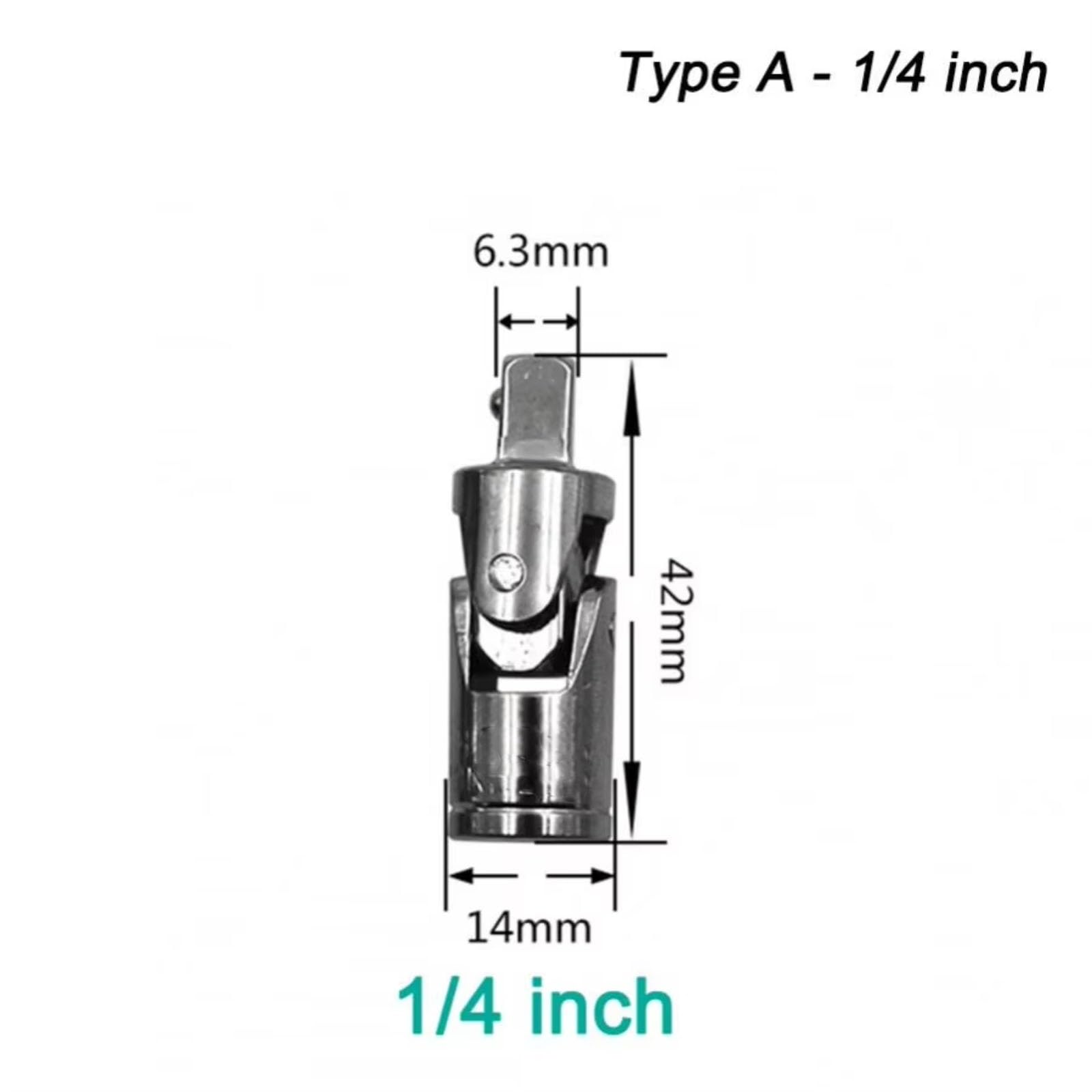 Adaptador Enchufe Oscilante Impacto Aire para Automóvil Llave Vaso para Bujía Junta Giratoria Herramienta Manual 1/2 3/8 1/4 Pulgadas Juego de Llave para Bujías