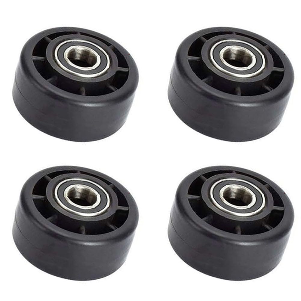 4 pulegge per attrezzi fitness come tapis roulant e cyclette, 74 x 34 x 14 mm