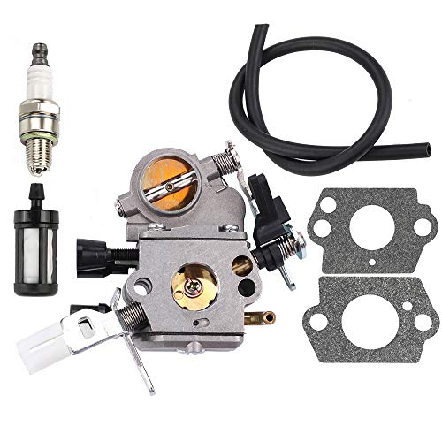 Kizut C1Q-S269 Carburetor for MS171 MS181 MS211 MS201 Chainsaw Parts Kit with Spark Plug Fuel Line Filter