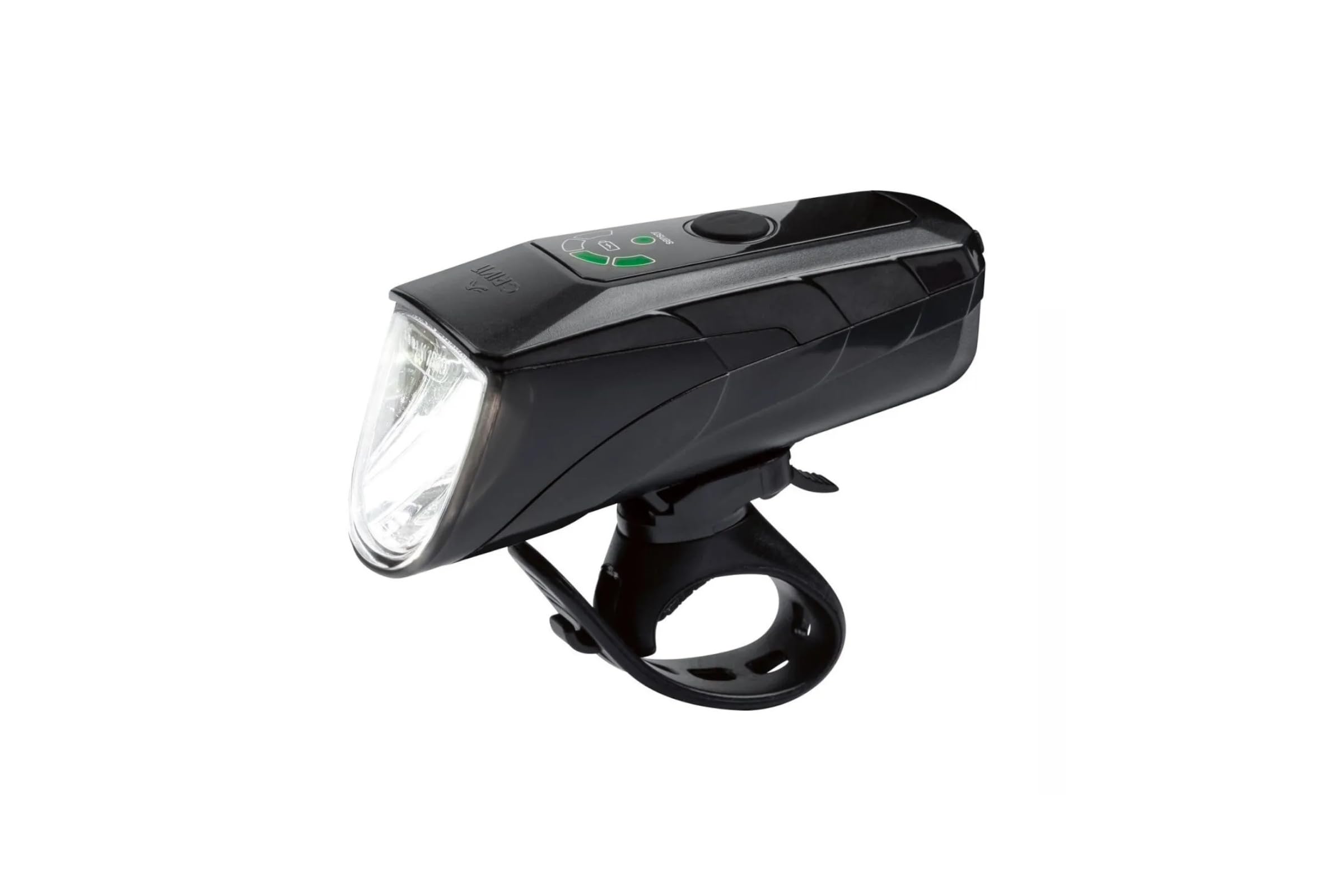 LED Fahrrad Leuchten Set mit USB-C Fahrradbeleuchtung Licht 15/30/70 Lux Automatische Lichtsteuerung Spritzwassergeschützt Passend für alle gängigen Fahrradtypen