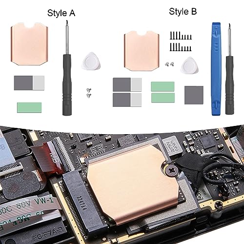 Image of CALANDIS Thermal Pads for 2230 SSD Durable Spare Parts Repair Parts NVMe M.2 Heatsink Style A | Fan Heat Sink Brackets & Accs | Fans Heat Sinks & Cooling