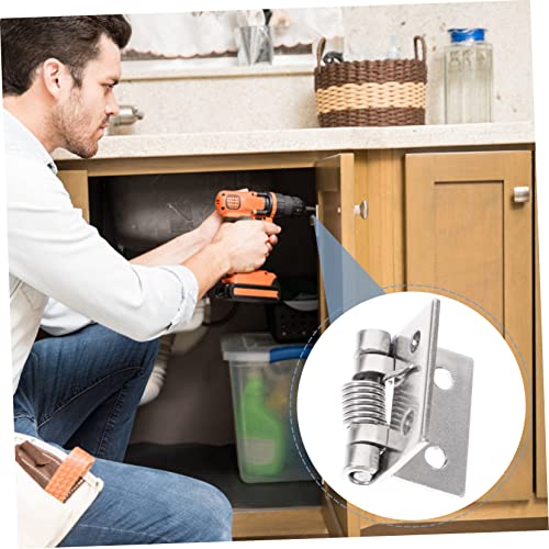 VOSAREA 10 Pçs Porta De Garagem Dobradiça Pequena Portas Exteriores Multifunções Dobradiça Automátic