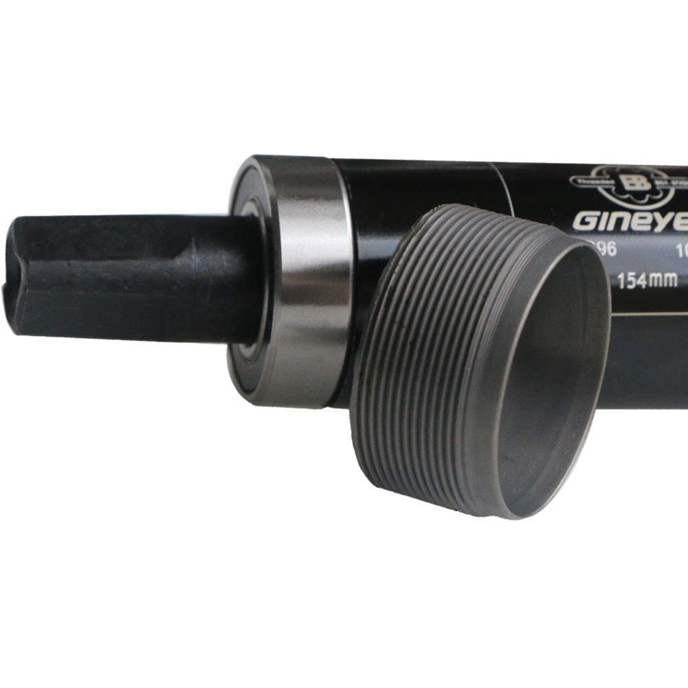 Fahrrad Innenlager Vierkant 100mm 120mm 4.0 Reifen Strand Fahrrad Tretlager Sealed Fahrrad Schnee Fahrradachse mit Schrauben tretlager Fahrrad 619 (Color : 100mm)