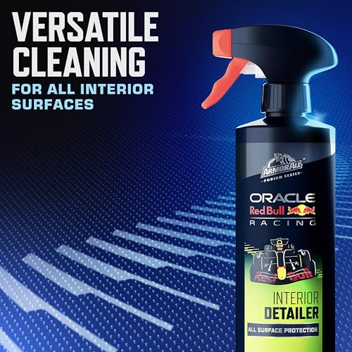 Image of Armor All Podium Series 3-Piece Car Wash & Detail Kit - Oracle Red Bull Racing, Hybrid Ceramic Wash, Interior & Exterior Detailer, Gift for Car Lovers