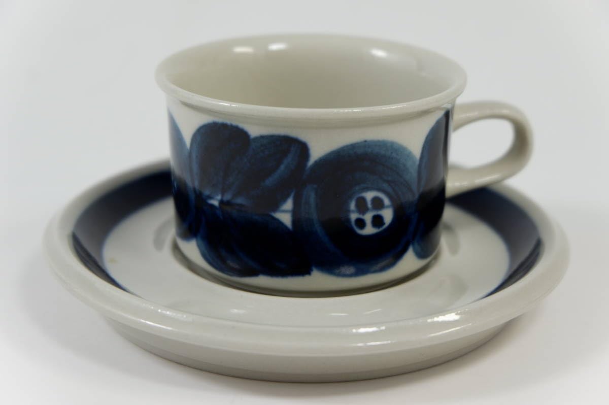 Amazon.co.jp: アラビア アネモネ デミタス カップ復刻 ＆ソーサ  