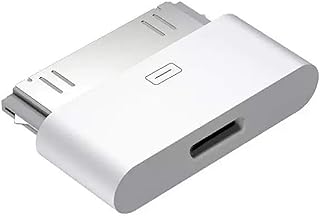 Belcompany Adaptador Lightning a 30 pines, certificado MFi de Apple, para sincronización y carga en estaciones de acoplamiento de 30 pines